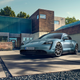 The new Porsche Taycan EV.